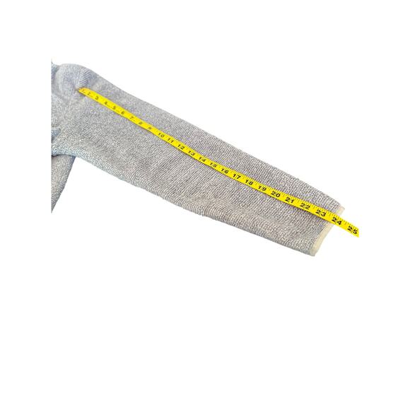 THE NORTH FACE FLEECE JACKET TEXTURED FUZZY BLUE GRAY FULL ZIP WOMENS SIZE XL - Picture 7 of 15